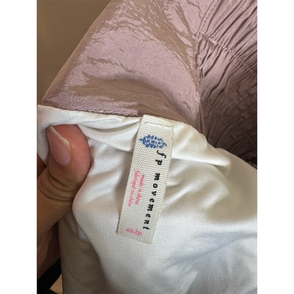 FP Movement Way Home Running Shorts Womens XS Purple High Rise Lined - Picture 4 of 5